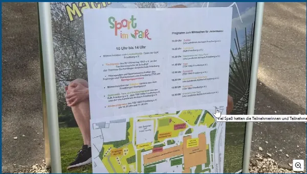 Bild aus dem Bericht „Sport im Park“