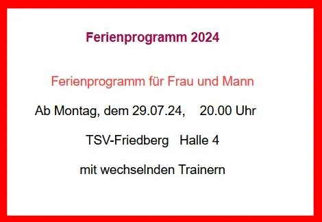 Bild aus dem Bericht Ferienprogramm