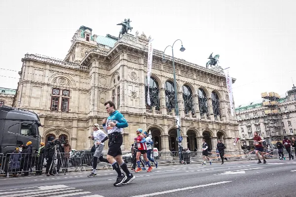 Marc Kimmels 4. Internationaler Wien Marathon am 6. April 2025  (Fotos: Sportograf.com)