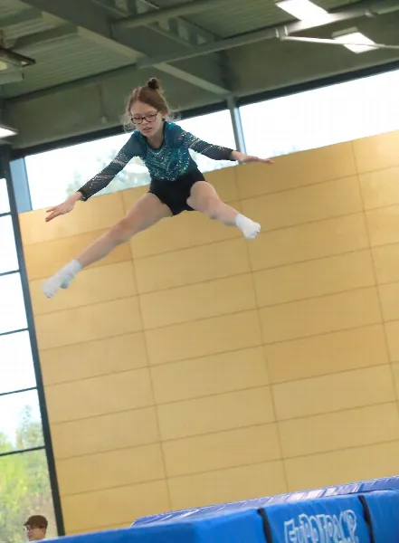 Rang 11 für Zoe Strobel bei den Schwäbischen Meisterschaften Trampolin 2025
