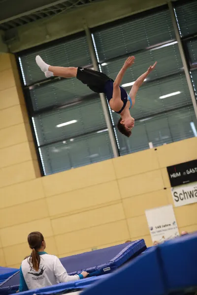 Rang 3 für Lukas Häuser bei den Schwäbischen Meisterschaften Trampolin 2025