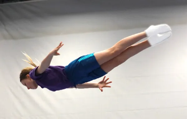 Amelie Pamer  gewann in ihrer Altersklasse 11-12 sensationell den Bayerncup im Trampolinturnen des  Bayerischen Turnverbands 2026  in Burgkunstadt.